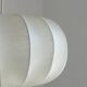 Mid-century german cocoon pendant lamp
