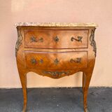 Curved chest of drawers louis XV