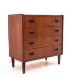 Commode en teck, Danemark, années 1960