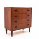 Teak chest of drawers, Denmark, 1960s