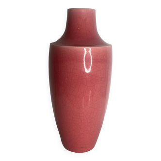 Pink art deco vase