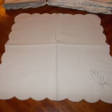 Vintage embroidered tablecloth 250 x 170 and 12 towels
