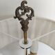 Bouillotte lamp in gilded brass, Empire style, 3 lights