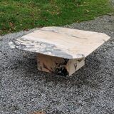 70s design marble coffee table