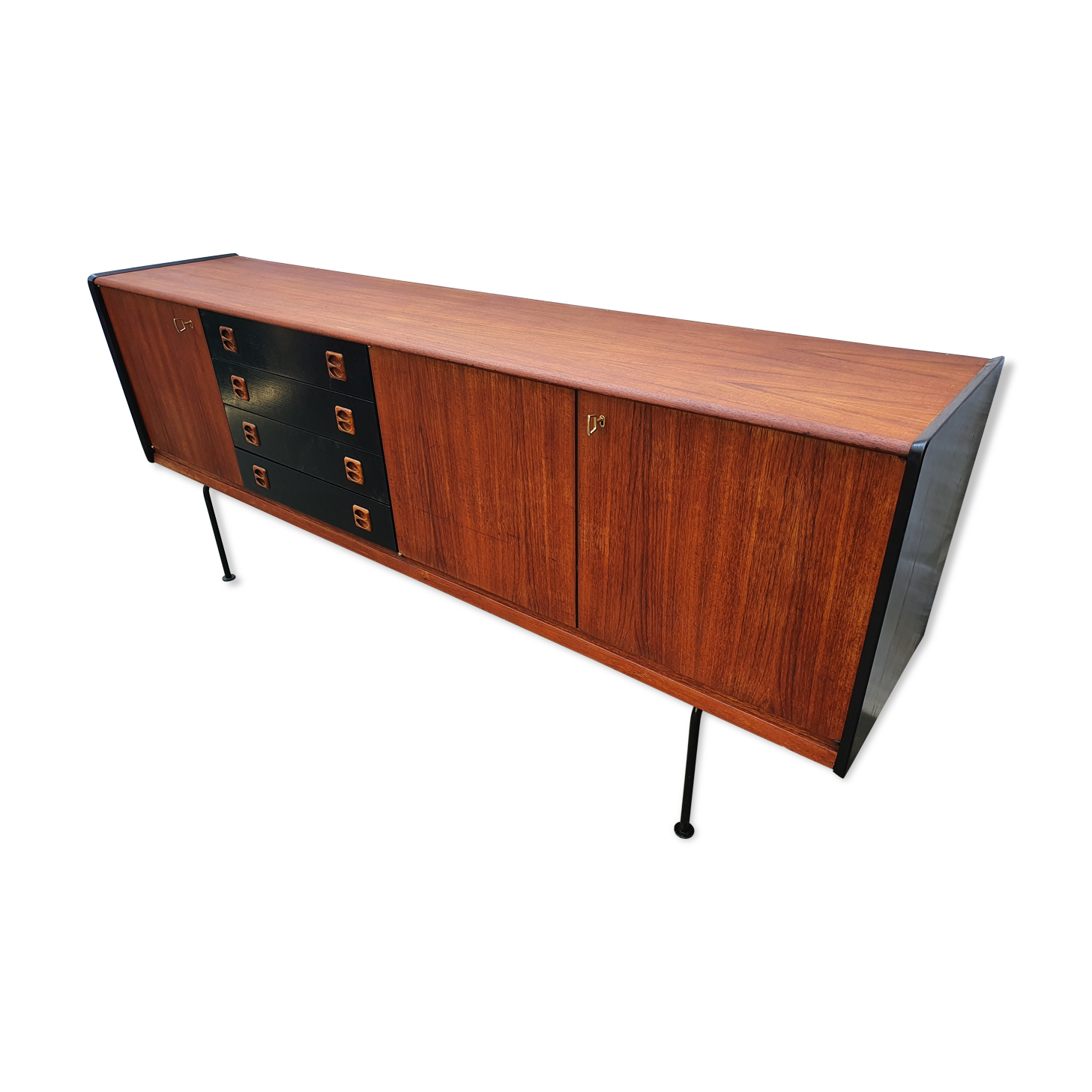 Enfilade Scandinavian style 220 cm teak