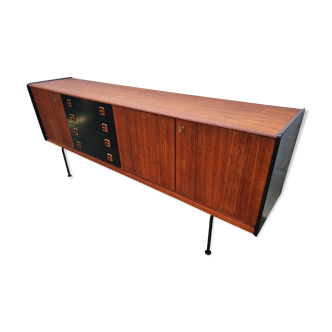 Enfilade style scandinave 220 cm teck