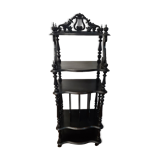 Shelf, napoleon III style music locker