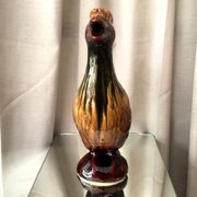 Vintage ceramic duck pitcher from vallauris