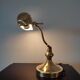 Brass desk or banker lamp