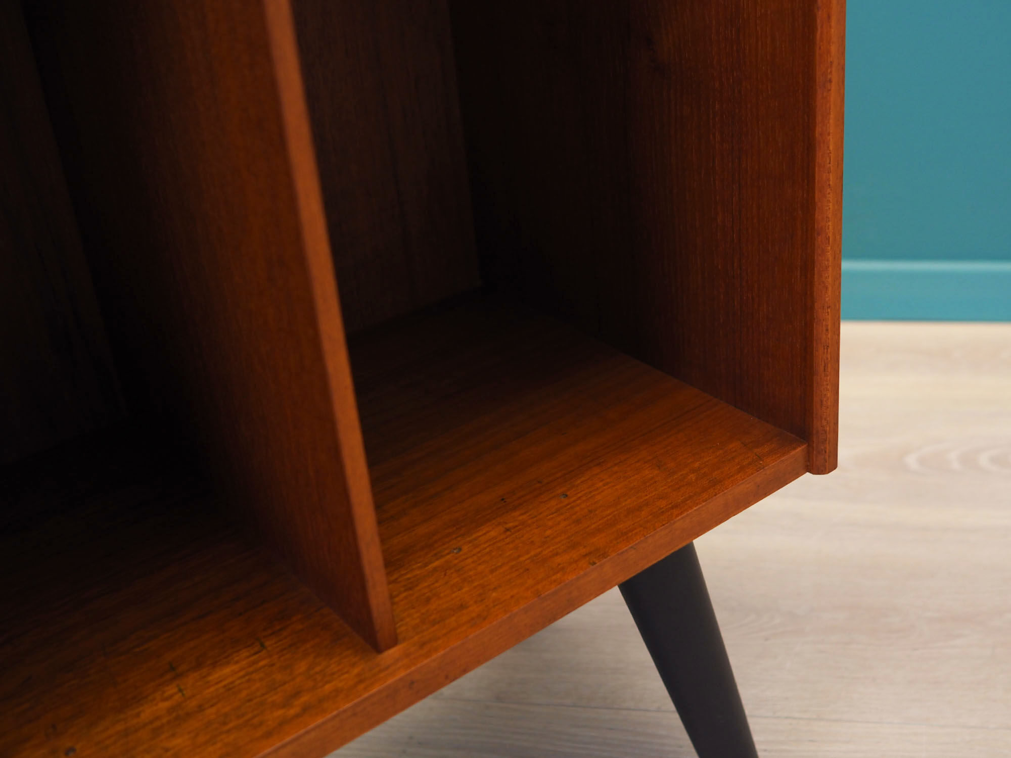 Teak bookcase, Danish design, 1970s, production: Denmark