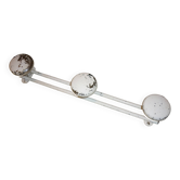Coat rack with 3 hooks