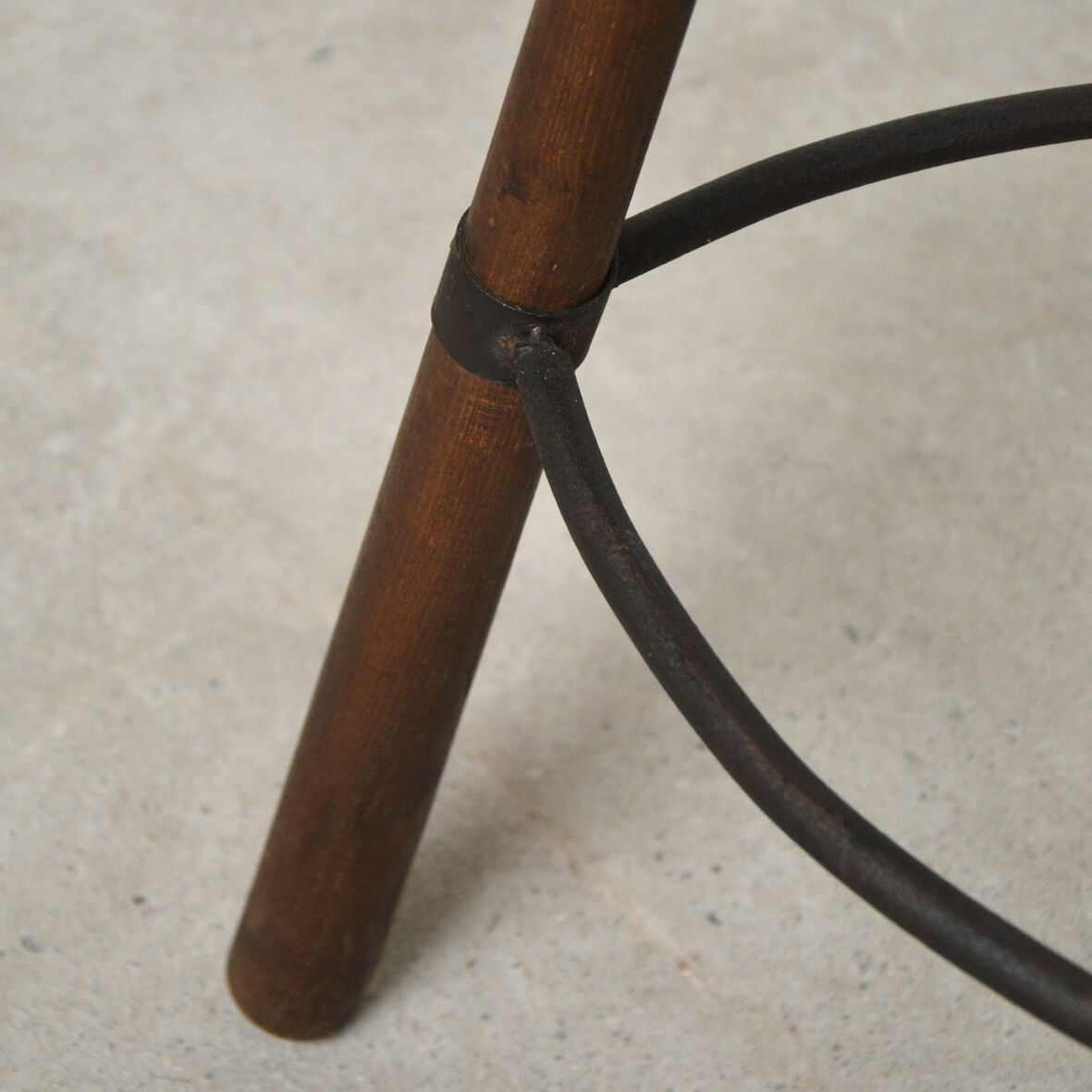 Set of 3 Marbella stools, Spain, 1950s