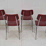 Set of four chairs, Czechoslovakia, 1970s.