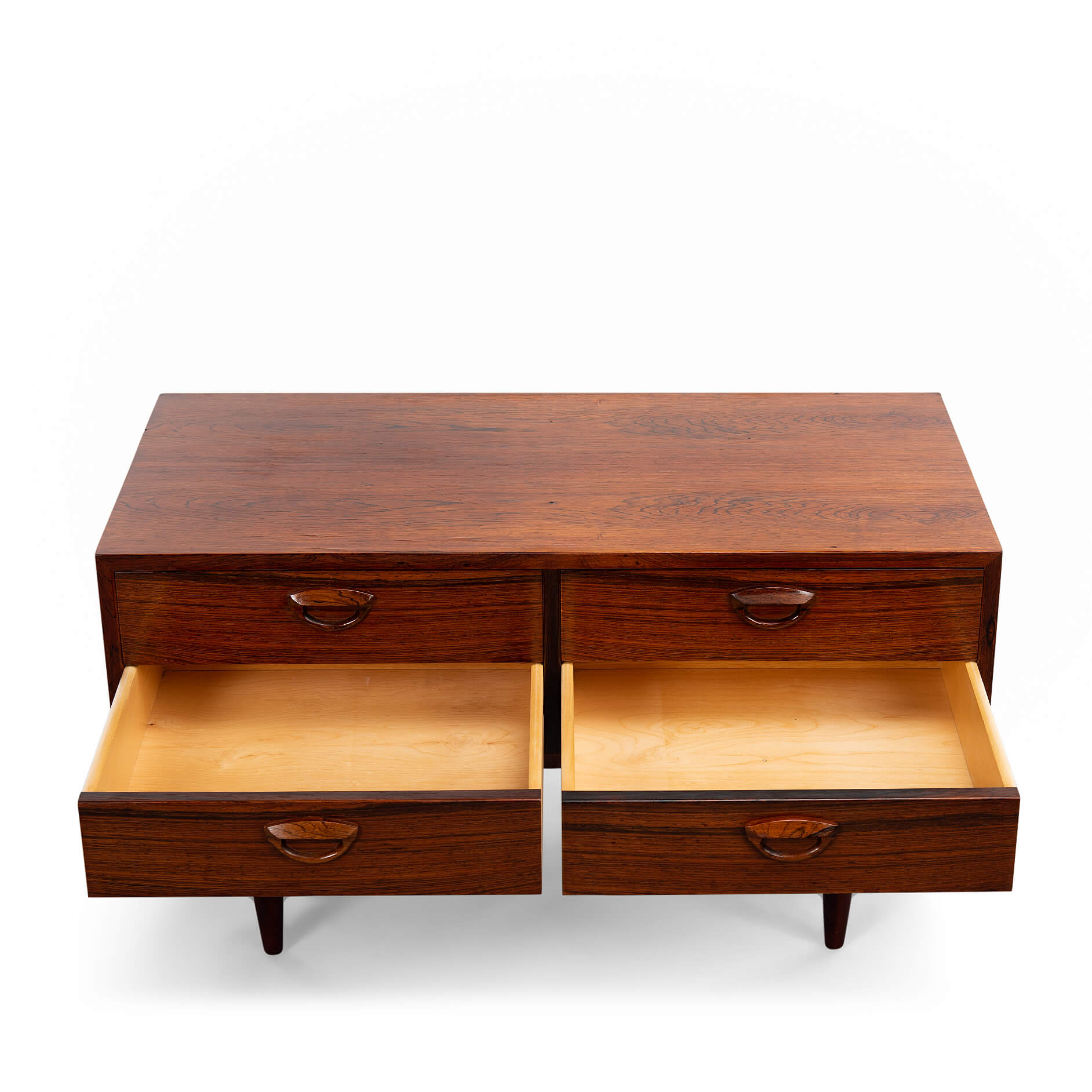 Danish Design Rosewood Chest of Drawers by Kai Kristiansen, 1960s