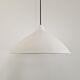 White metal pendant lamp by Lisa Johansson-Pape for Stockmann-Orno, Finland