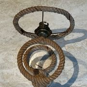 Paire d'appliques en corde d'Audoux Minet