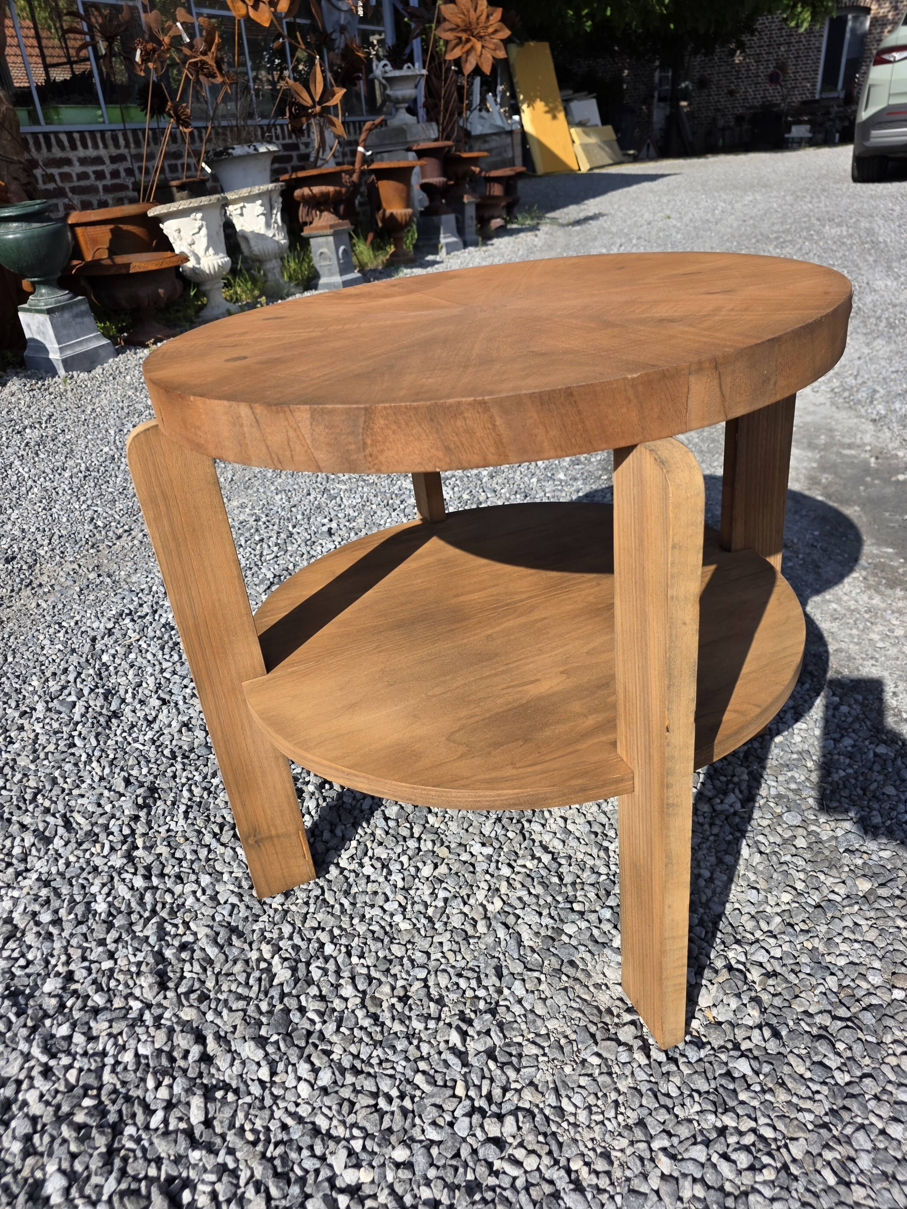Art Deco coffee table in mahogany, 1930.