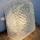 Vintage Glass Wall or Ceiling Light, 1970s