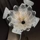 Art deco chandelier barovier et toso, made of murano glass, 1940s