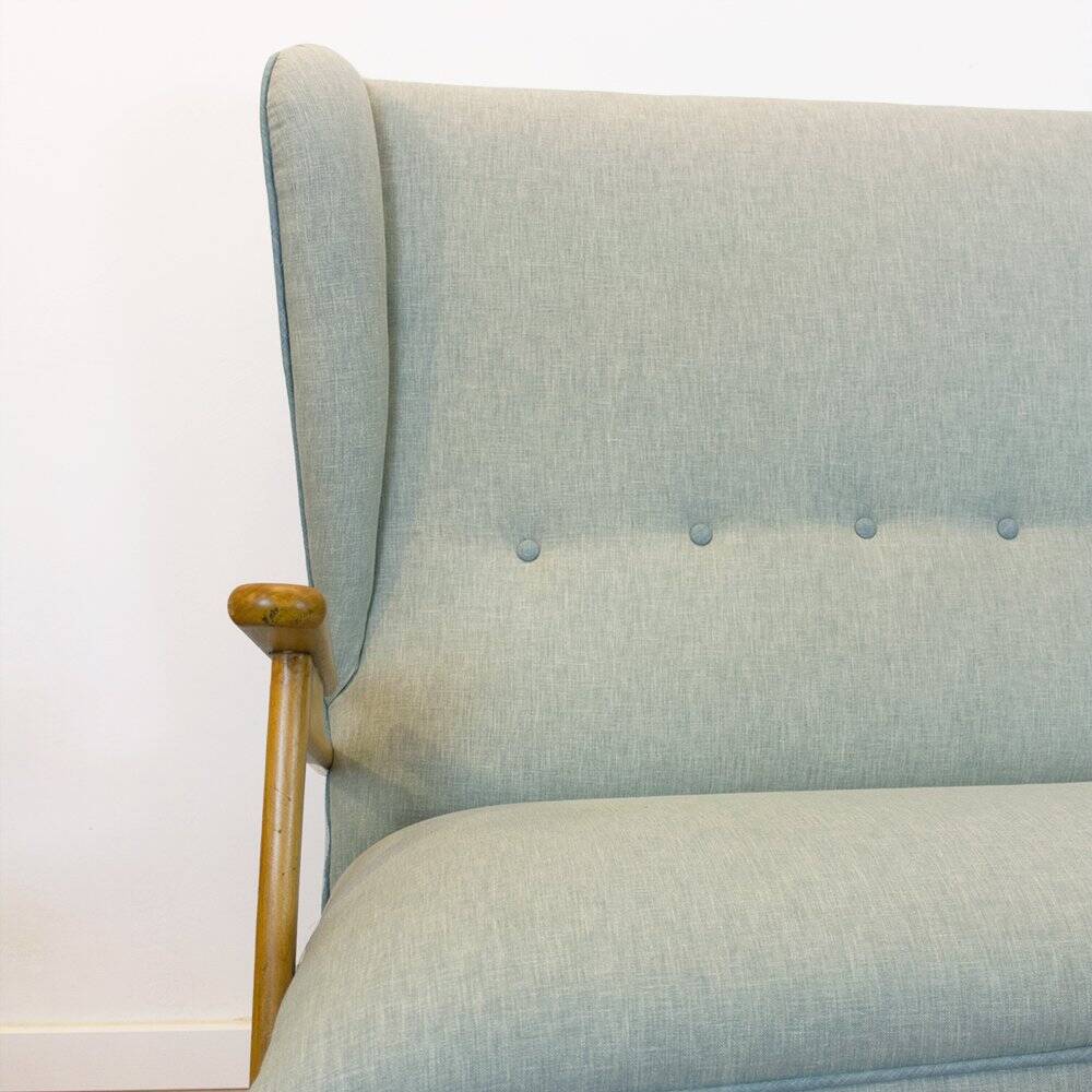 Mid-Century Spanish Two-Seater Sofa, 1950s