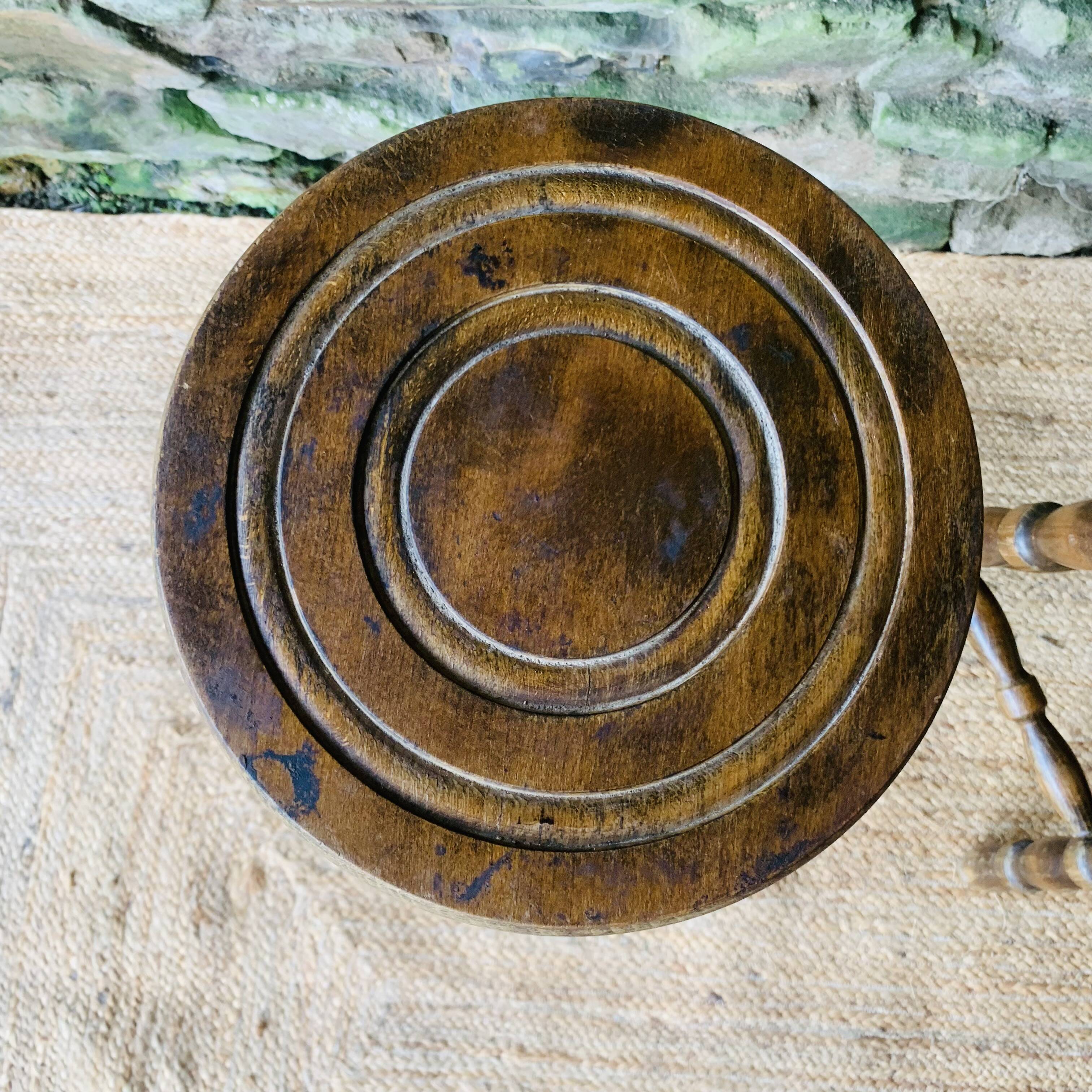 Pair of high stools