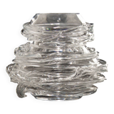 'Drop Honey' Vase in Crystal Glass - Sem Schanzer (as l'Anverre)