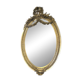 Oval mirror in Louis XV style, large model.