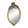 Oval mirror in Louis XV style, large model.