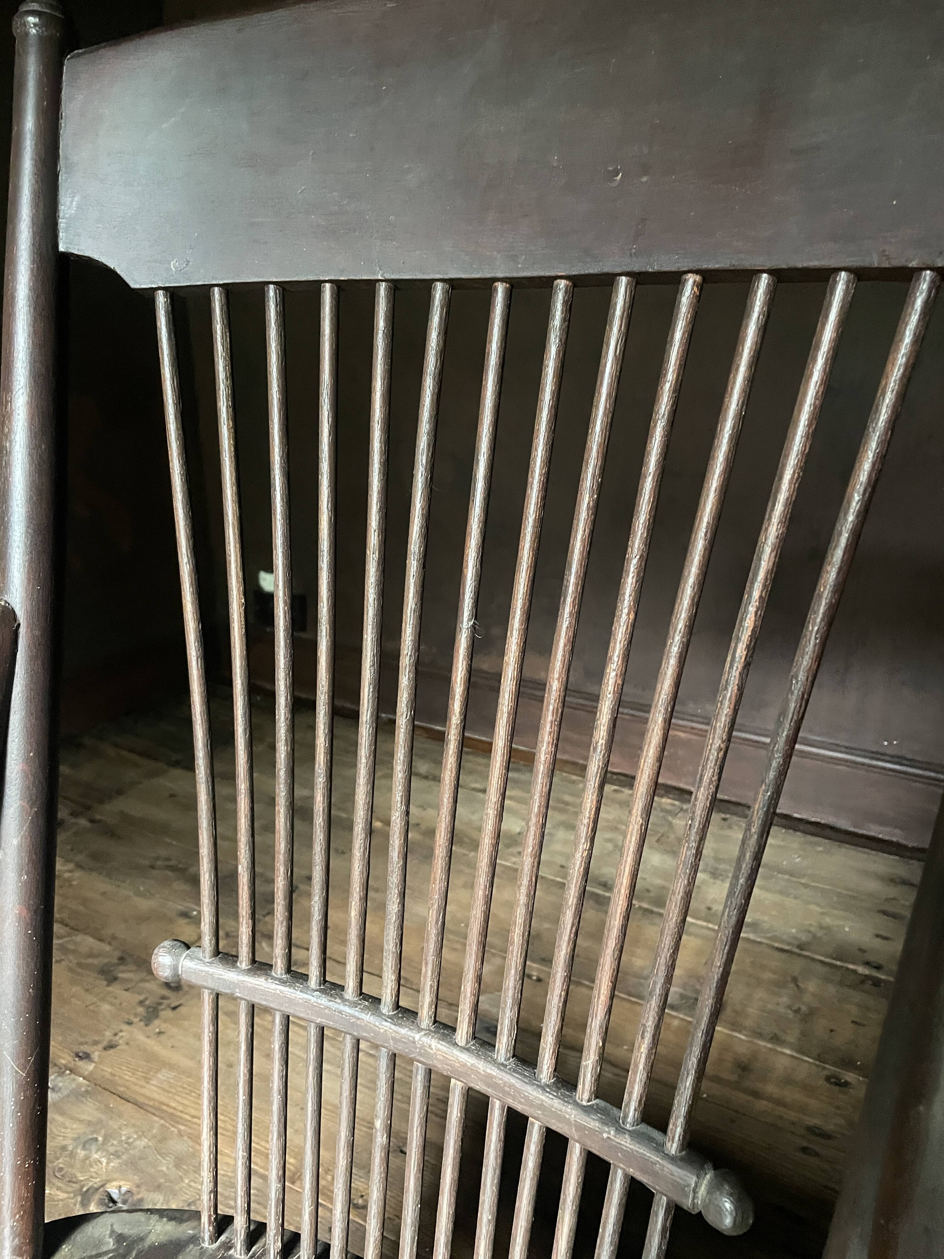 Antique Comb Back Windsor Armchair | Country House Chair | Primitive Folk F