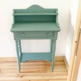 Vintage painted wood dressing table
