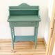 Coiffeuse vintage en bois peint