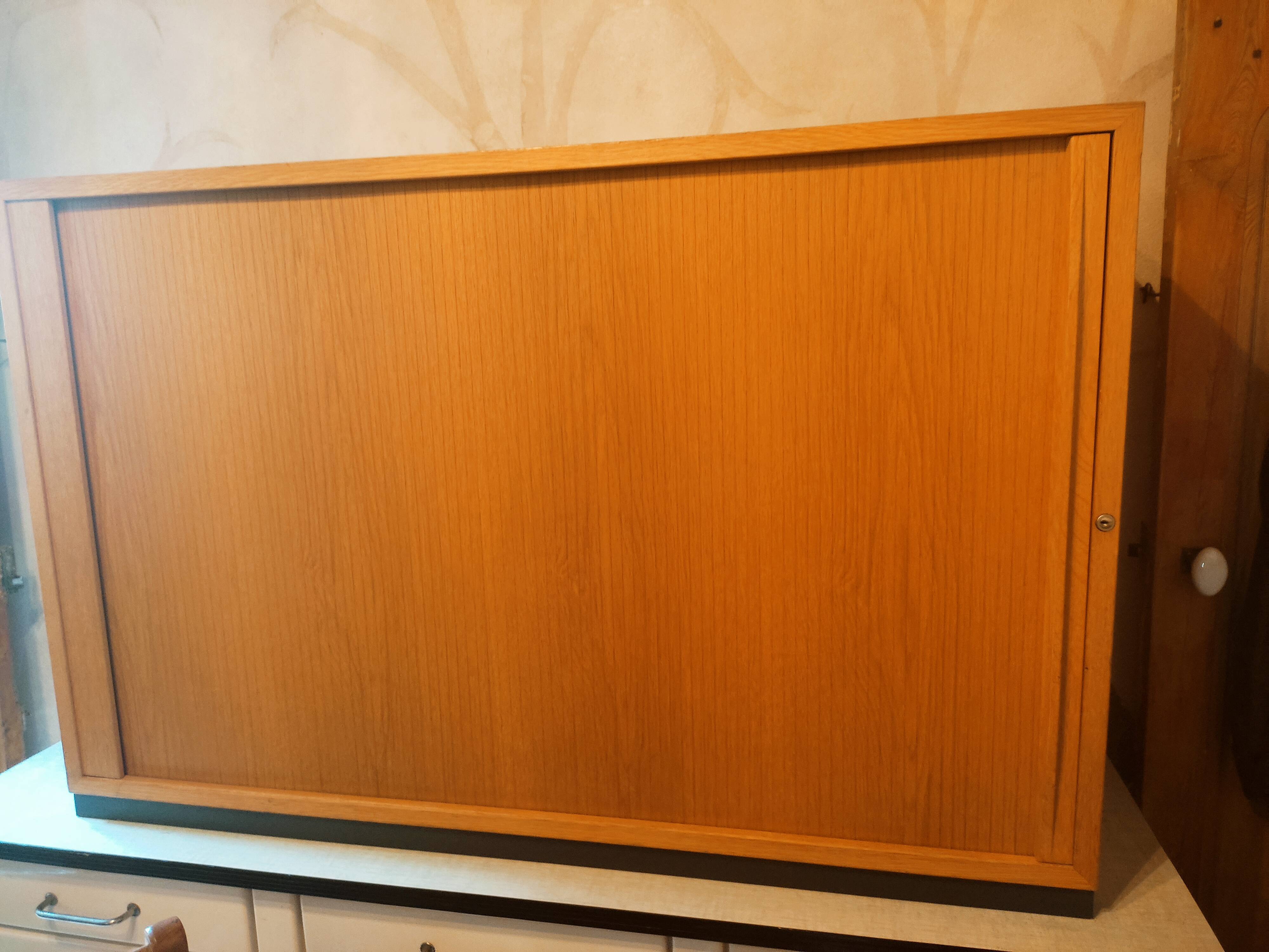 Solid beech office row