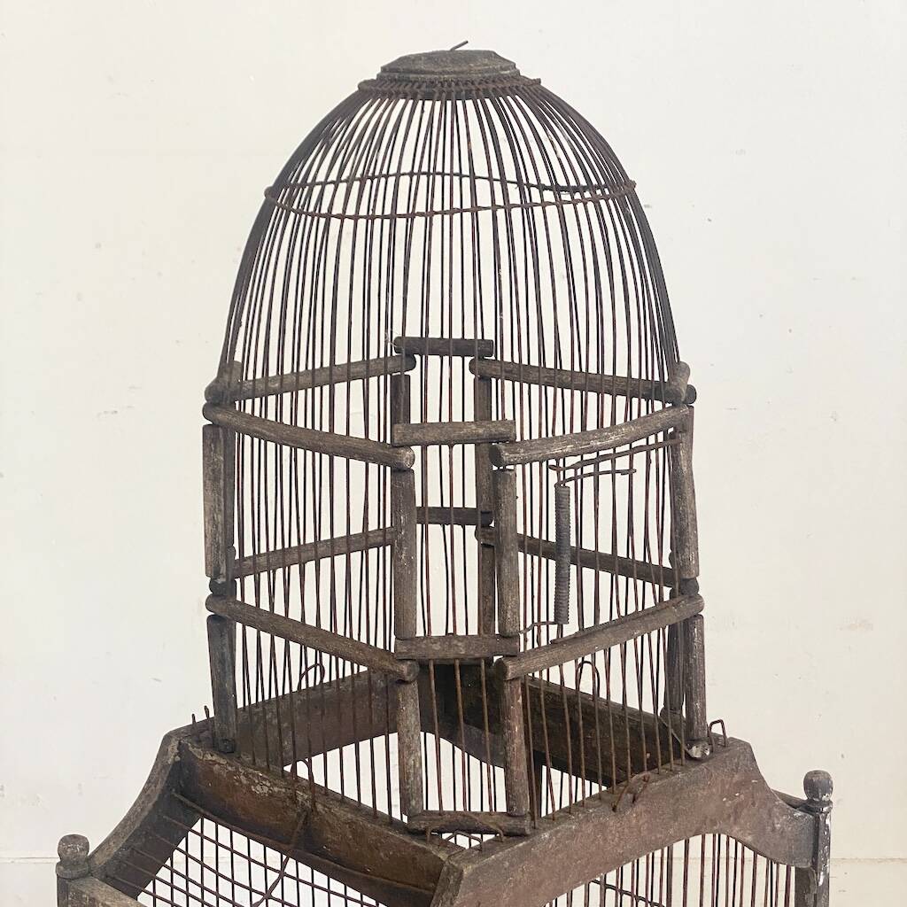 Vintage birdcage from the 1900s