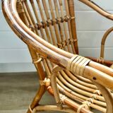 Child's rattan armchair