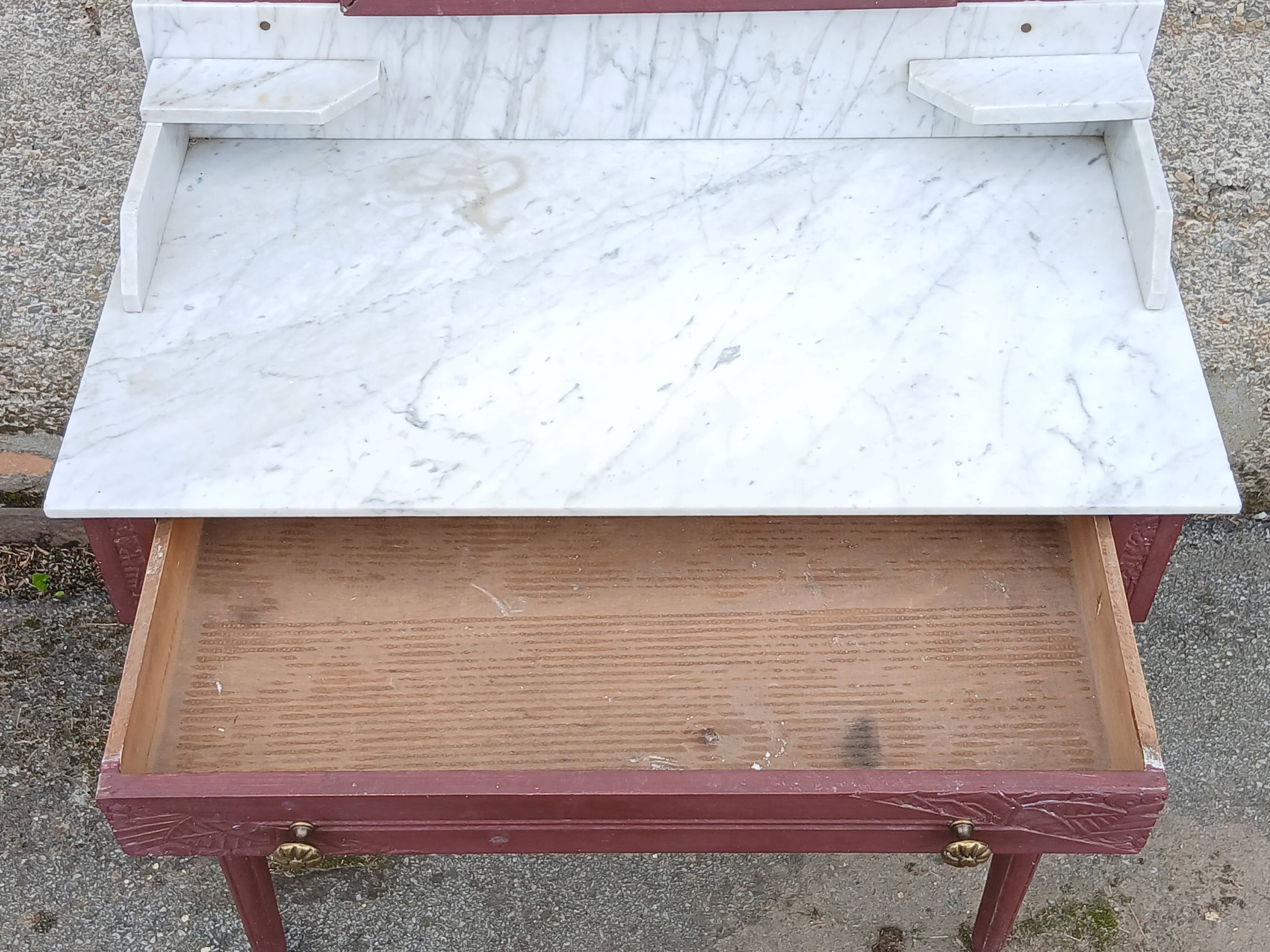 Art Deco marble dressing table