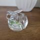Small crystal rabbit candle holder