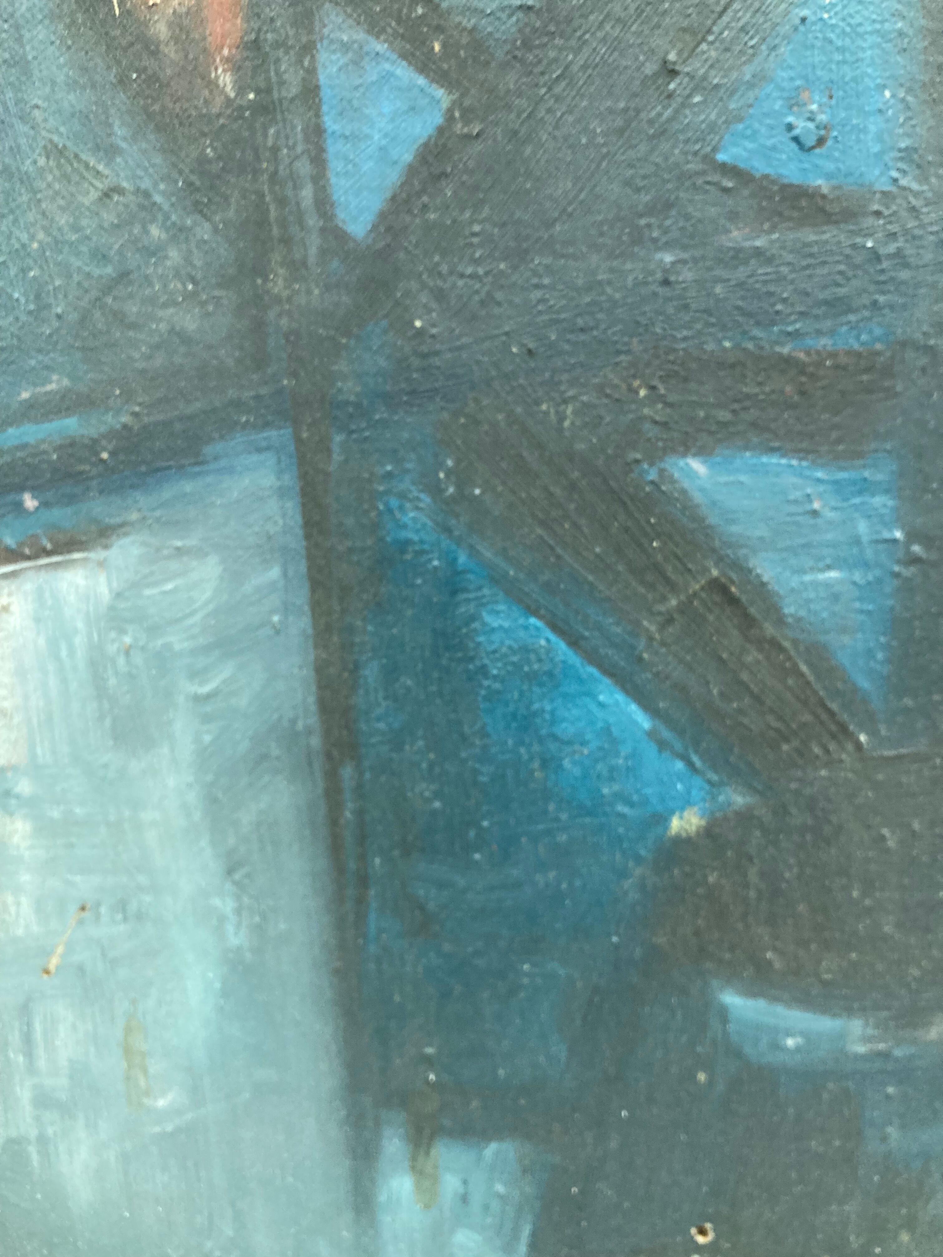 Oil on canvas vintage