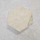 Set of 3 Italian Carrara Marble Side Tables, 1980s