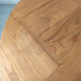 Renewed elm round table
