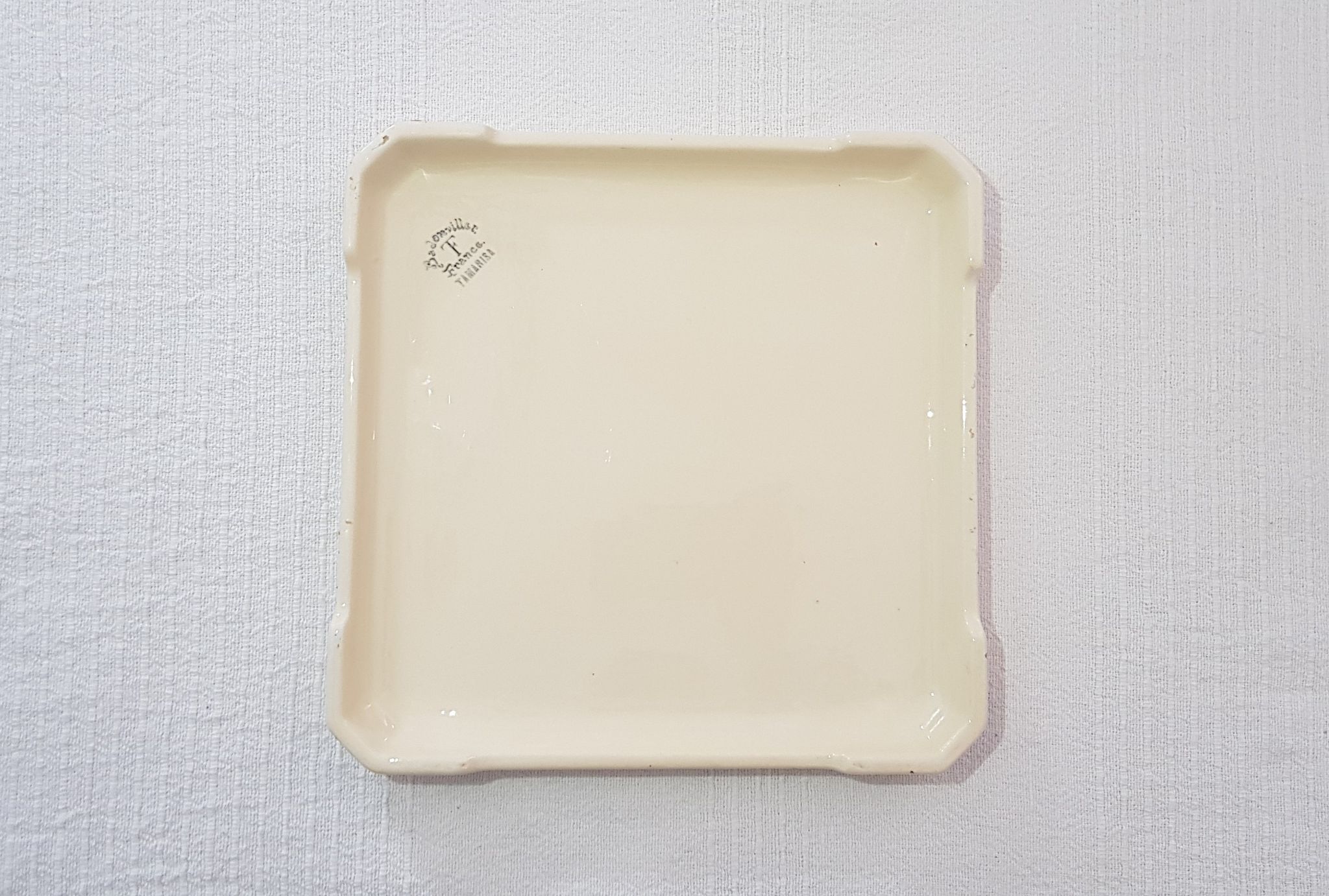 Badonviller earthenware underside Yamarisa model - Antique French Vintage