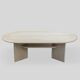 Vintage Italian Travertine Coffee Table, 1970s.