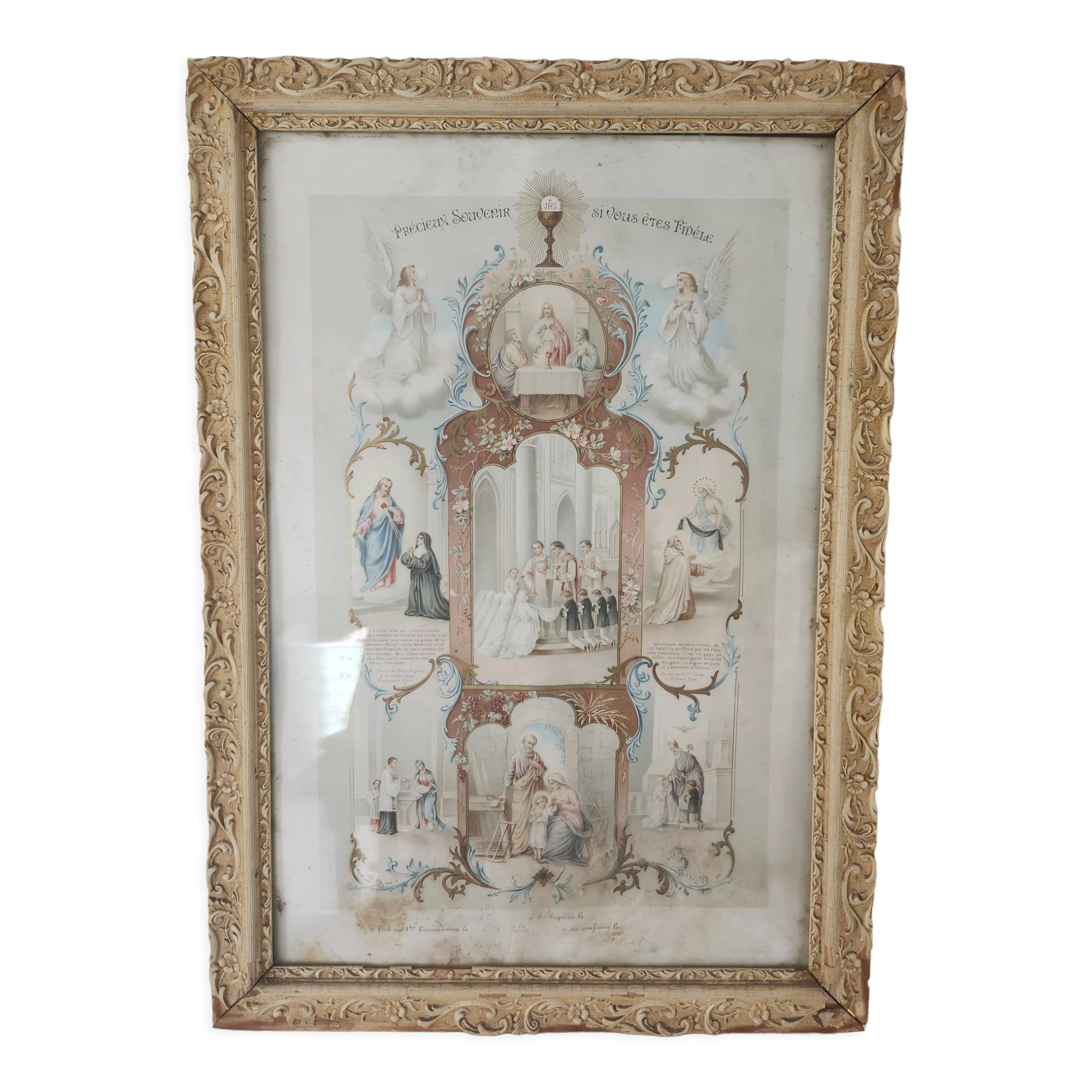 Certificate of baptism 1900s