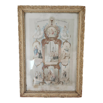 Certificate of baptism 1900s