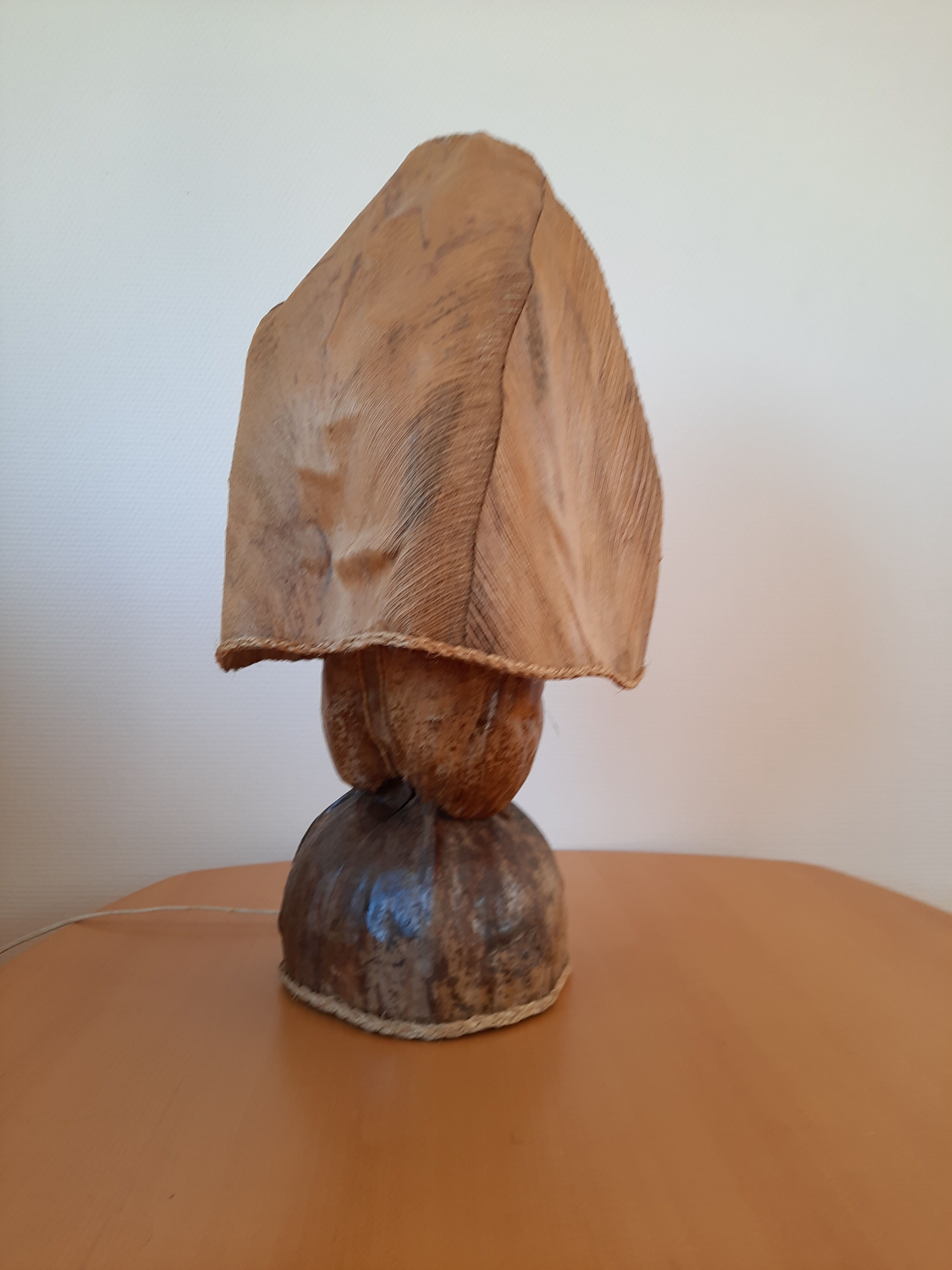 Ethnic table lamp 70s