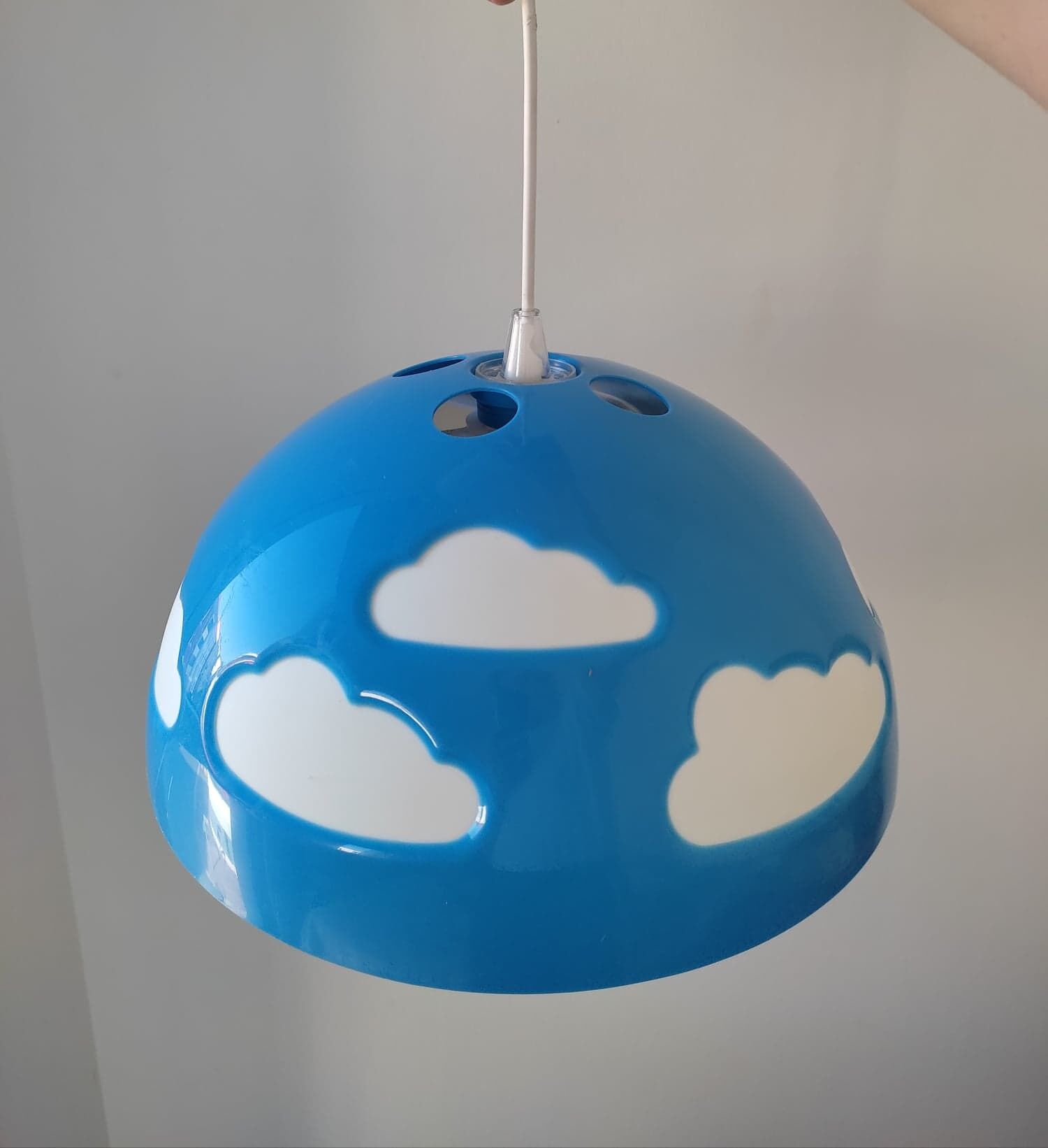 Ikea Skojig pendant lamp "cloud lamp", Henrik Preutz design, 90s
