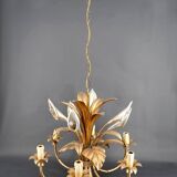 “Calla Lily” Chandelier by Hans Kögl, Hollywood Regency, c. 1970,