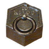 Hexagonal weight 10 kg