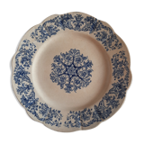 Plate faiencerie de Longchamp