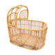 Berceau en rotin vintage pour bébé