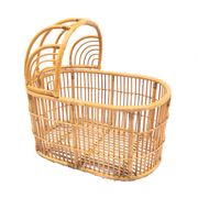 Berceau en rotin vintage pour bébé
